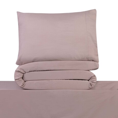 JUEGO DE SABANAS QUEEN POLIESTER PREWASHED