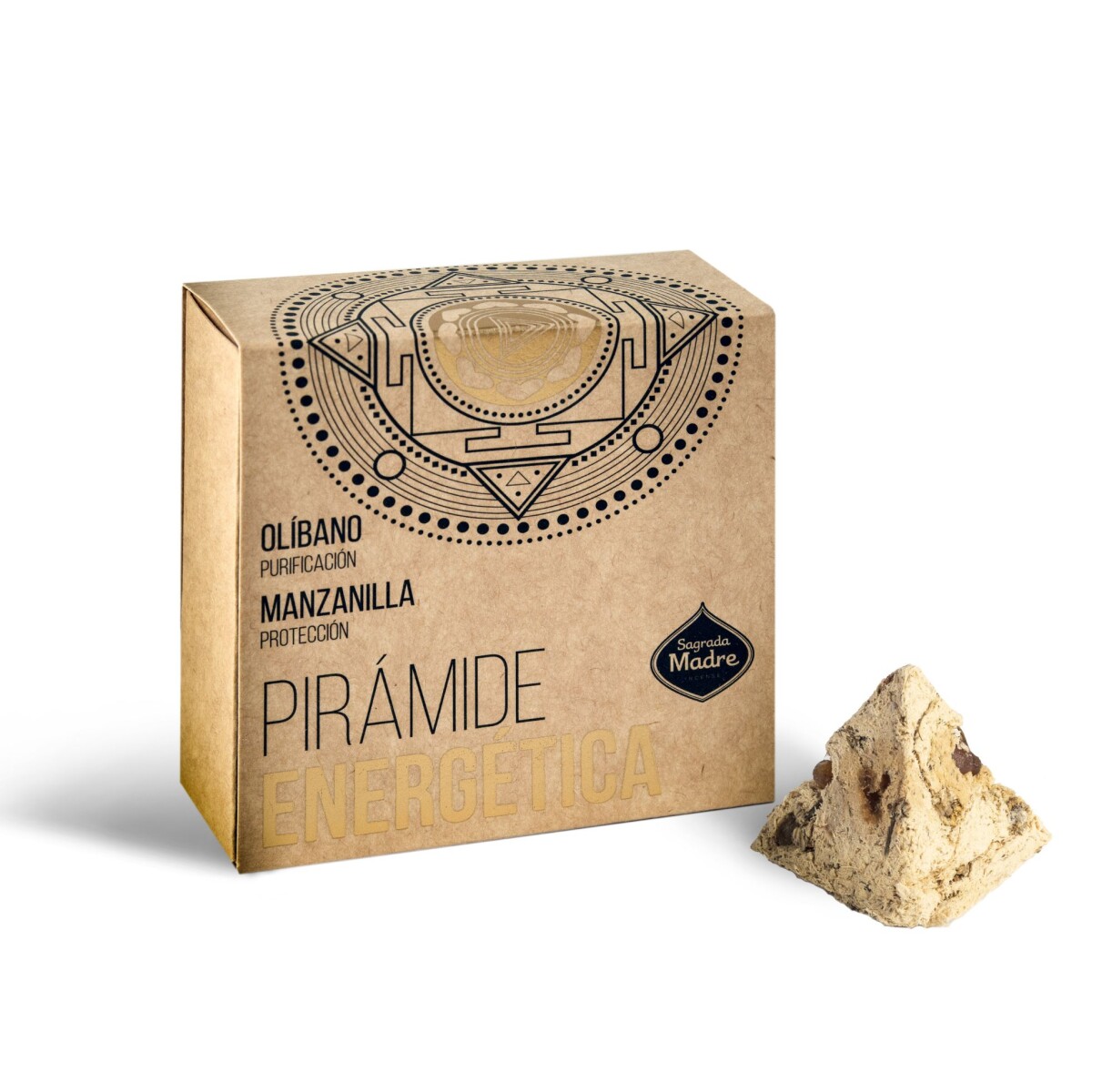 Pirámide Energética Manzanilla Sagrada Madre x4 