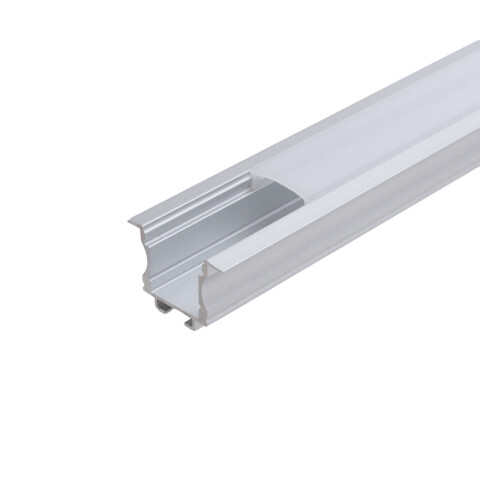 Perfil de aluminio para embutir yeso 2m 25x14,5mm IX4682X