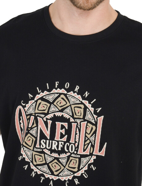 Remera O'Neill Pacific Ritual Negro