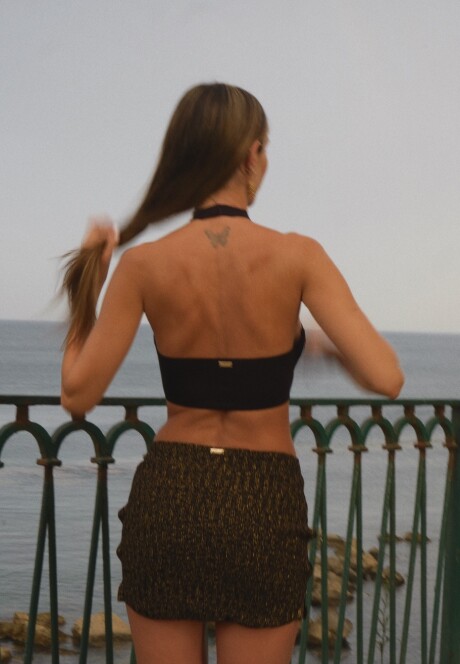 Top Baunei SS26 Black