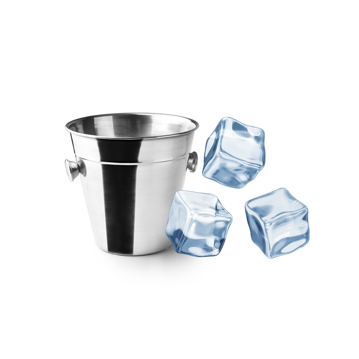 Hielera Acero Inoxidable 14 cm Ibili 