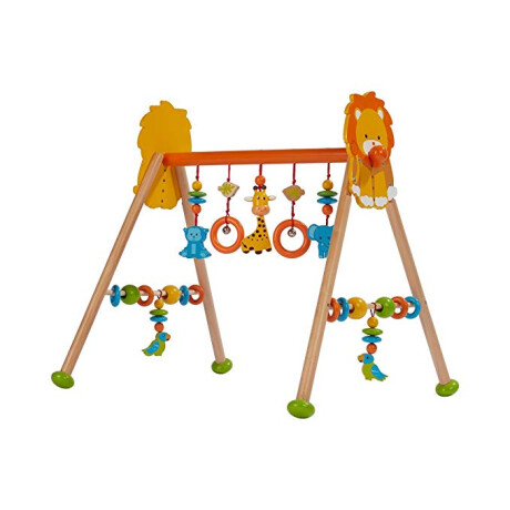 JUEGO DIDACTICO MADERA GIMNASIO PARA BEBE SIN ALFOMBRA 55X14.5X14.5CM 26788 JUEGO DIDACTICO MADERA GIMNASIO PARA BEBE SIN ALFOMBRA 55X14.5X14.5CM 26788