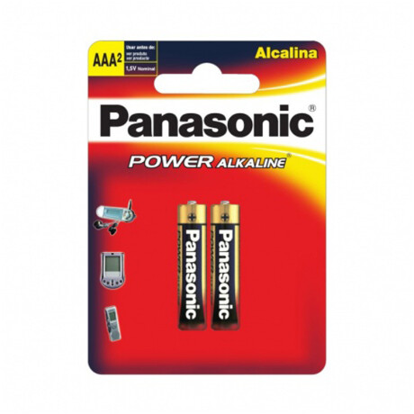Pila AAA PANASONIC Alcalina X20 Unidades Pila AAA PANASONIC Alcalina X20 Unidades