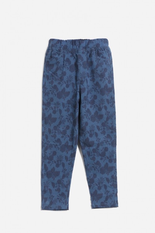 Jogger gabardina AZUL MARINO