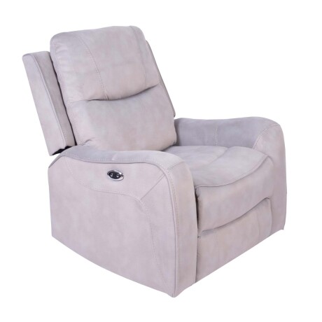 RECLINABLE ELÉCTRICO TELA NATURAL-BEIGE INA BEIGE