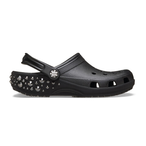 Crocs Classic Studded Clog - Unisex Black Black