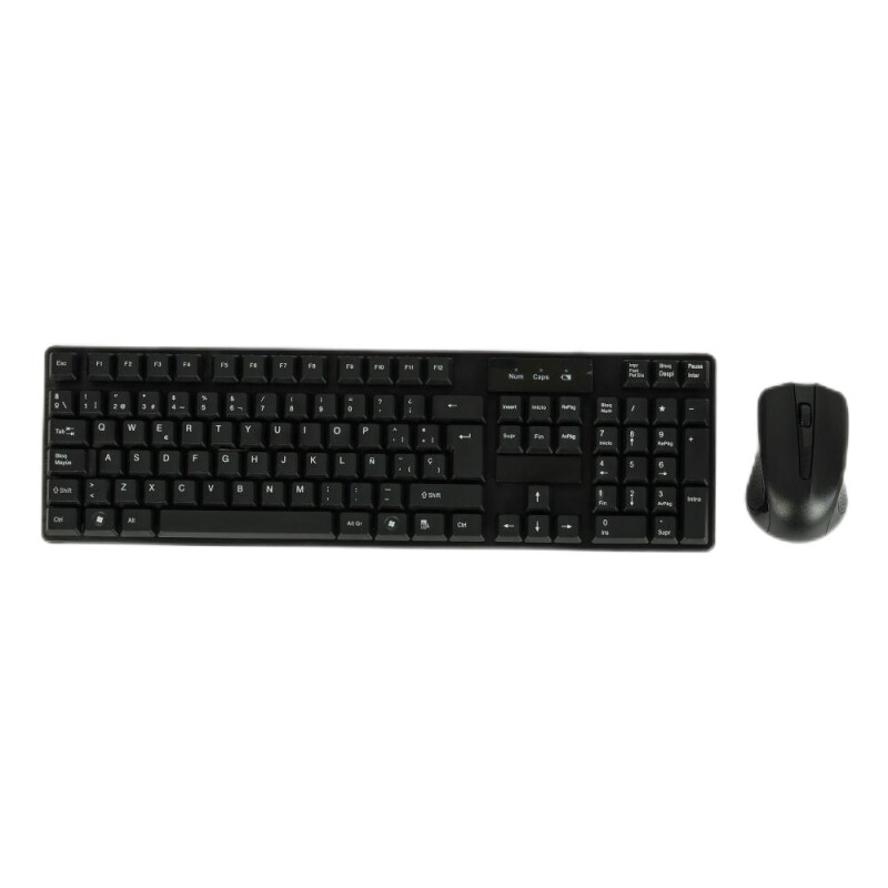 Combo teclado y mouse inalambrico BT TJ808 con teclado numerico Combo teclado y mouse inalambrico BT TJ808 con teclado numerico