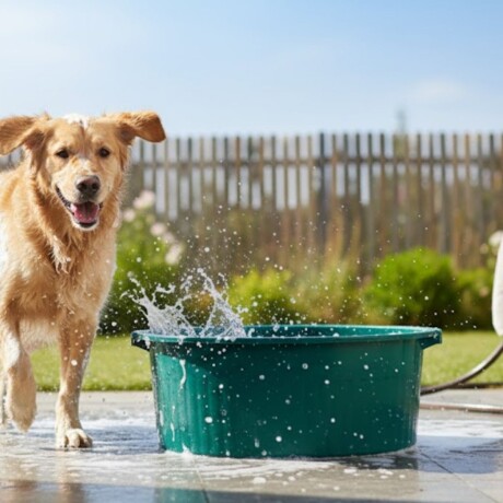 Latón palangana de 40 litros COLORES SURTIDOS