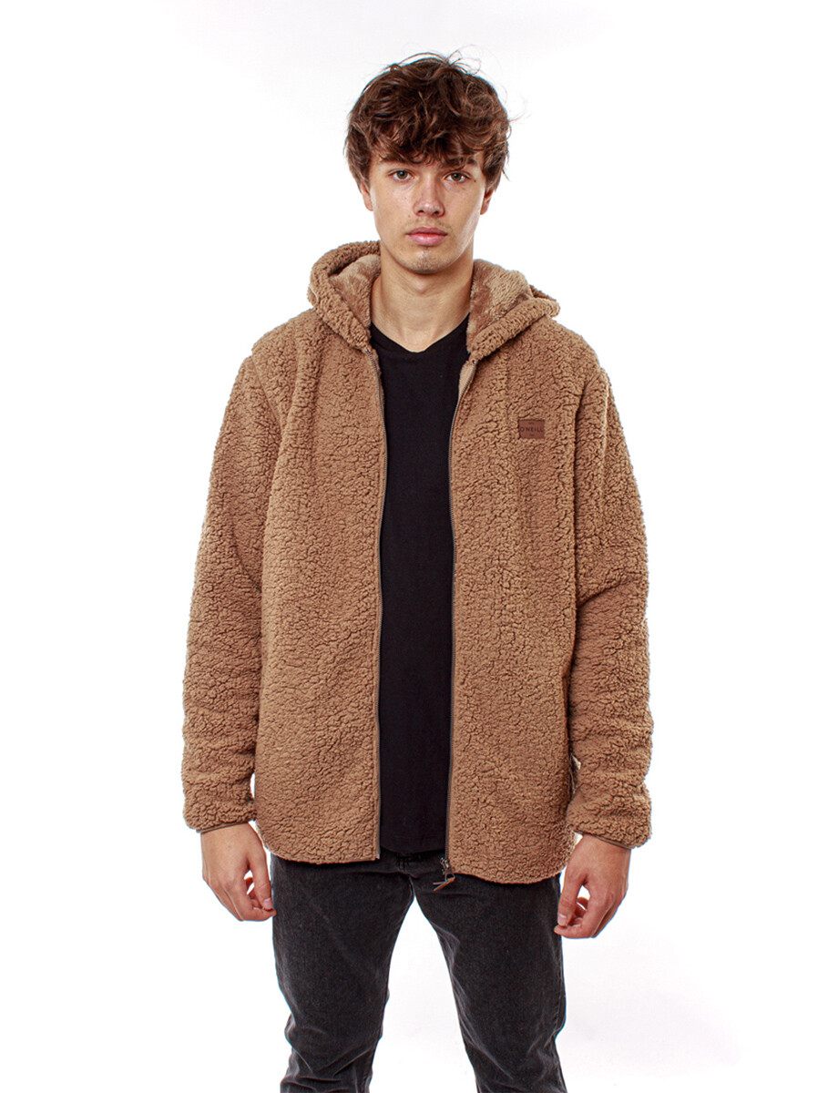 Campera O'Neill Rutile Sherpa - Marrón 