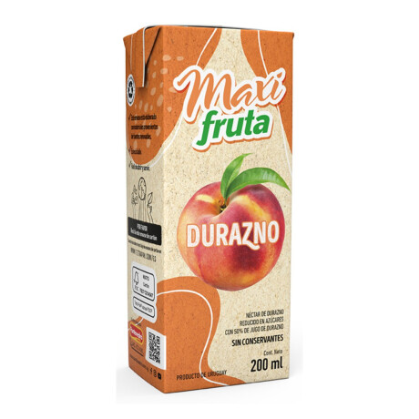 Jugo Maxi Fruta 200ml Durazno Jugo Maxi Fruta 200ml Durazno