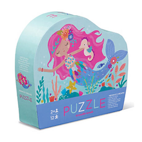 Puzzle Crocodile Creek 12 Piezas 20 X 30 Cm Universo Binario SIRENA
