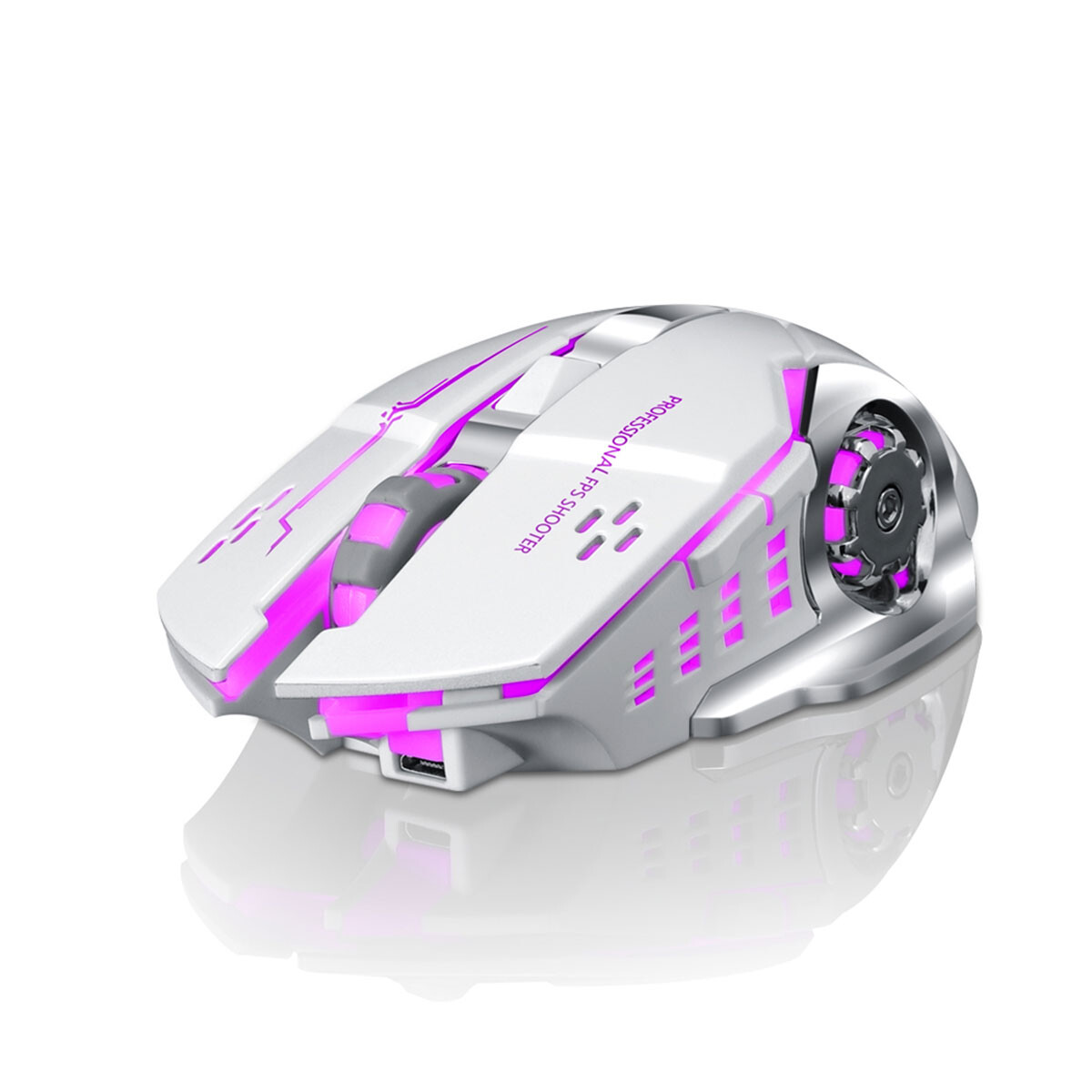 MOUSE INALAMBRICO TWOLF Q13 BLANCO 