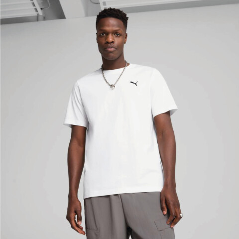 Polo Puma Wardrobe ESS Tee Hombre PUMA White
