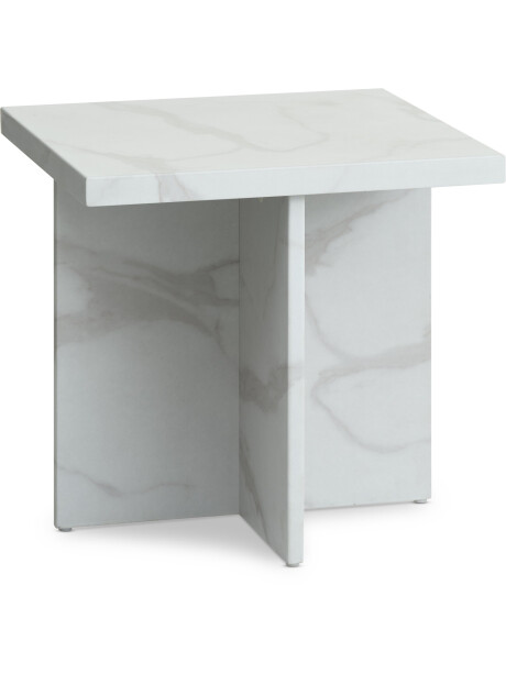 Mesa auxiliar GANDRUP 45x45 color mármol Mesa auxiliar GANDRUP 45x45 color mármol