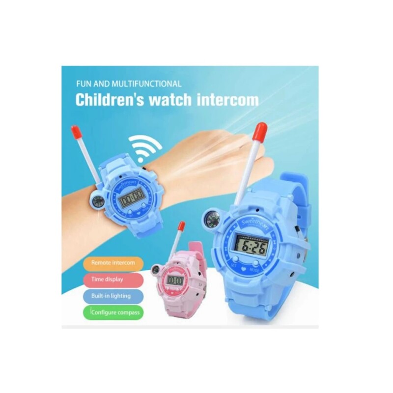 RELOJ DIGITAL CON WALKIE TALKIE 2296 RELOJ DIGITAL CON WALKIE TALKIE 2296