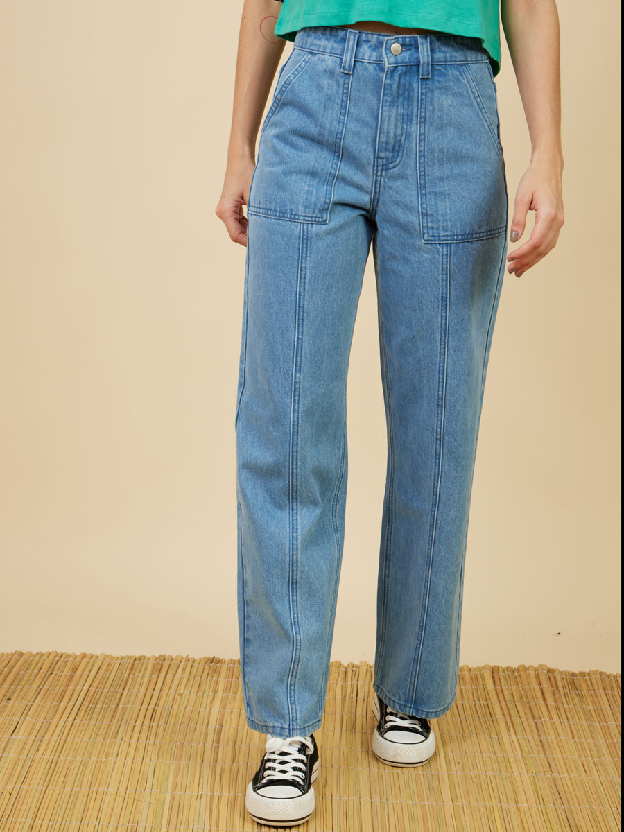 JEAN ELESA RUSTY - Azul Claro 