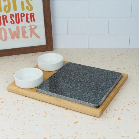 Copetinero con base de madera Copetinero con base de madera