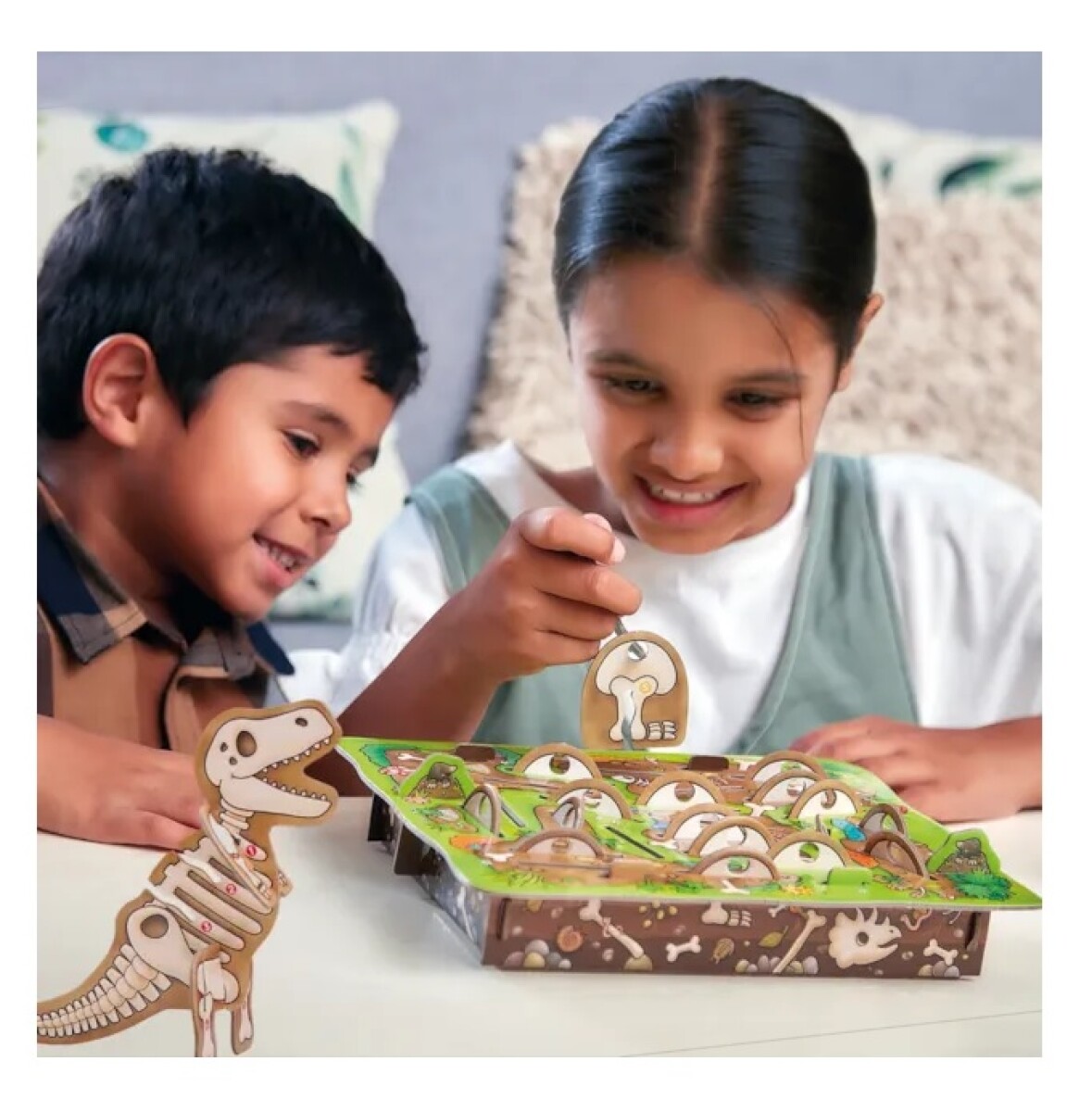 Juego de excavación de dinosaurios 