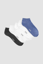 Medias cortas al tobillo en colores lisos Variante 39