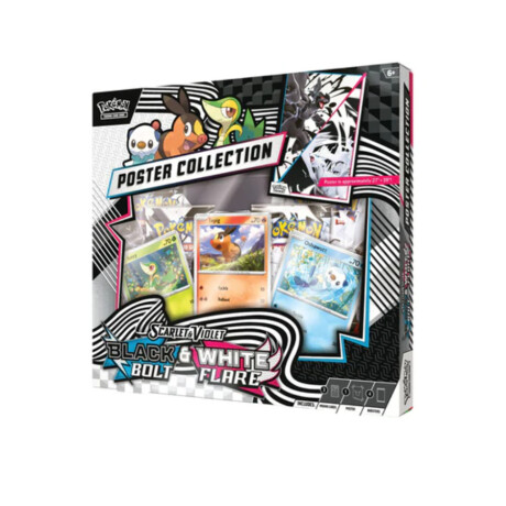 Pokémon Poster Collection - Black Bolt & White Flare [Inglés] Pokémon Poster Collection - Black Bolt & White Flare [Inglés]