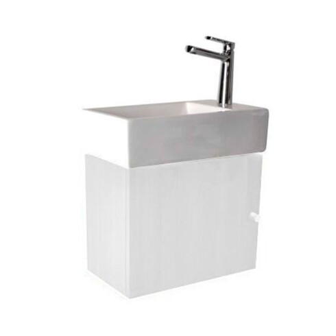 Mueble De Baño Toilette Gde No Incluye Bacha Ferrum BLANCO