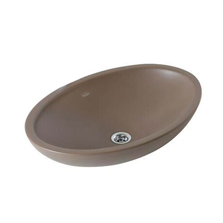 Bacha Oval De Apoyo Terra Ferrum GAMAS DE MARRON