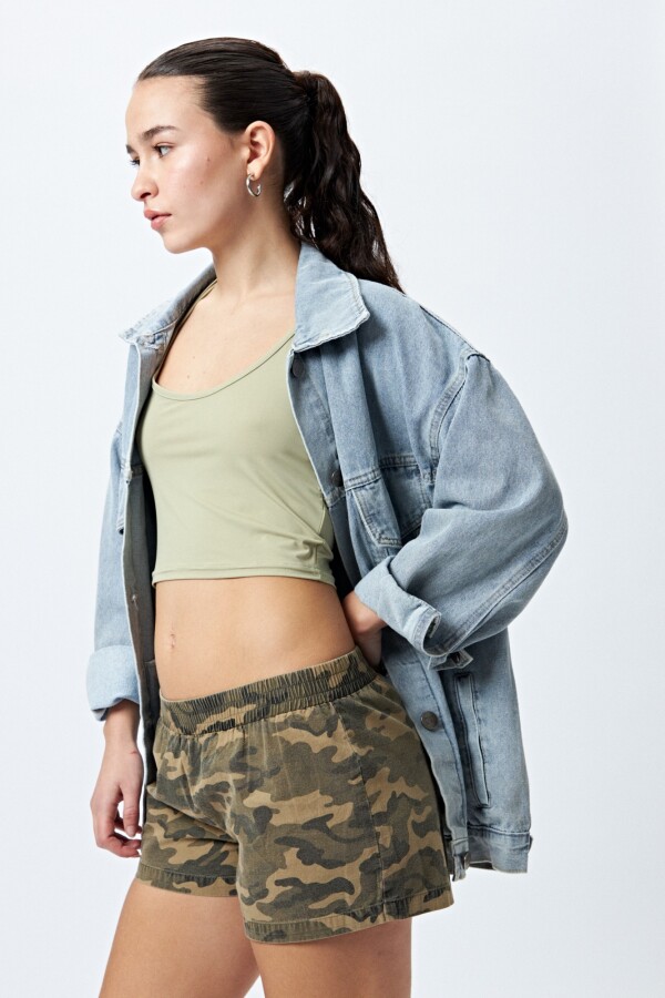 SHORT UMIRO Verde Militar