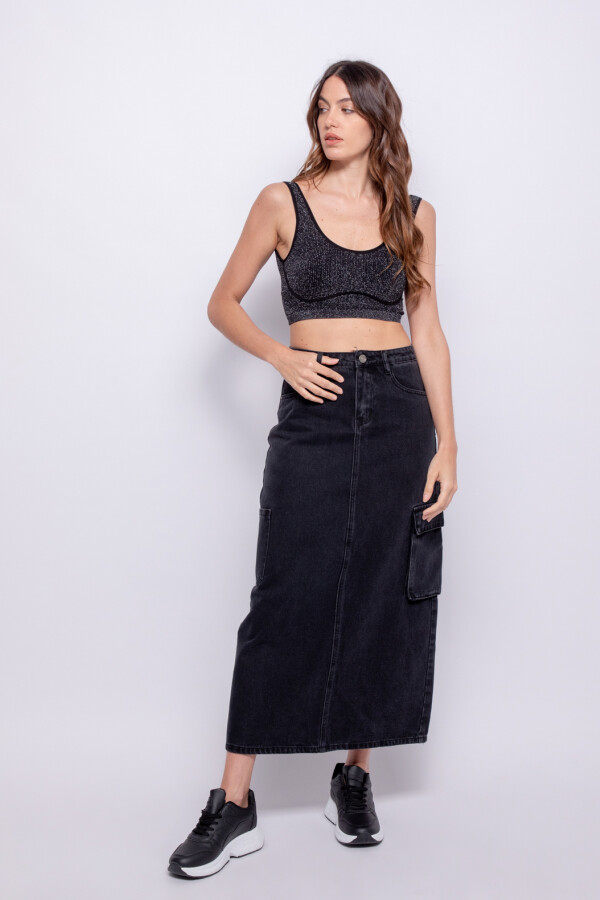 TOP SEAMLESS MARCY Negro