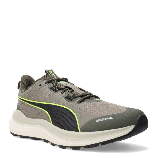 Championes de Hombre Puma Reflect Lite Verde - Verde Oliva - Negro