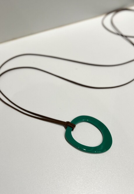 Neck Milos Green & choco