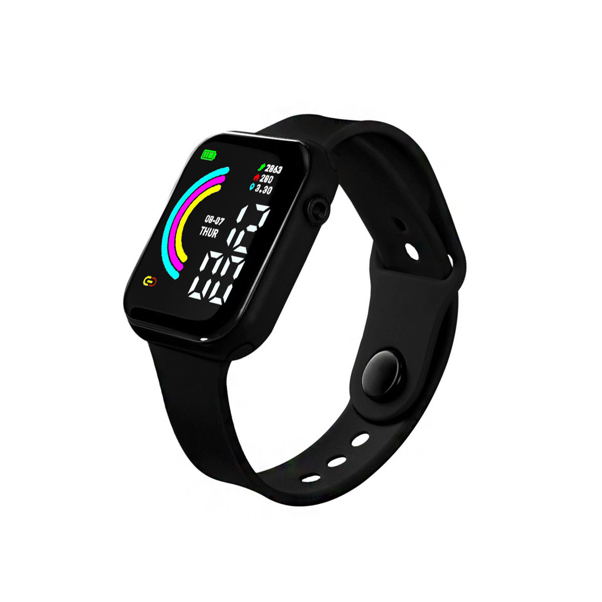 Reloj smartwatch FITPRO T500 Negros 