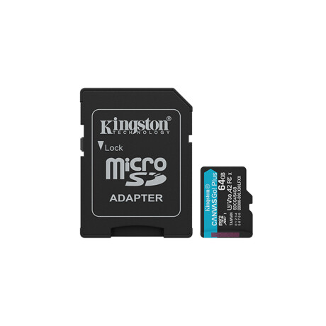 Memoria Kingston Micro SDCG4 64GB Canvas Go Plus V30 Memoria Kingston Micro SDCG4 64GB Canvas Go Plus V30
