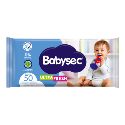 Toallitas Húmedas Babysec Ultra 50 Uds. Toallitas Húmedas Babysec Ultra 50 Uds.