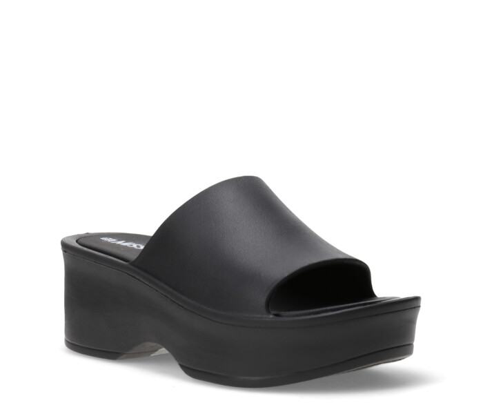 Sandalia de Mujer Miss Carol POSITANO de goma Negro