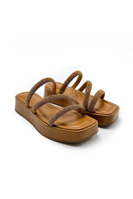 Sandalia Colibrí Camel