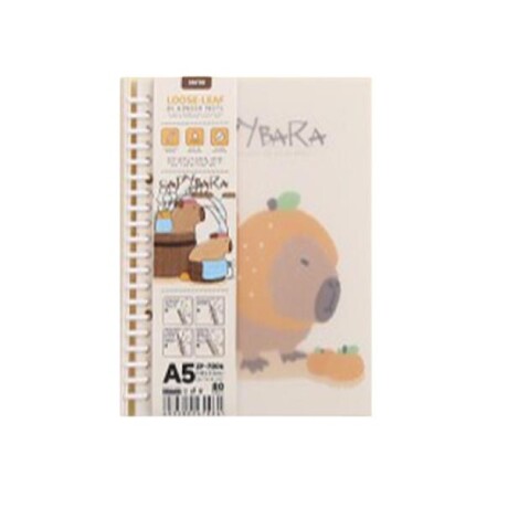 Cuaderno capibara A5 diseño 2