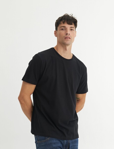 Remera básica Lennie Negro