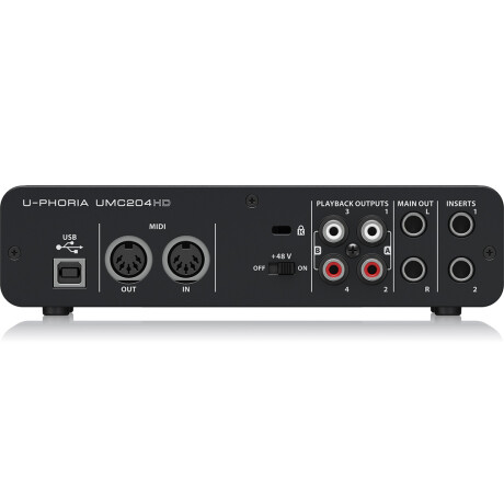 Interfaz De Audio Behringer Umc204hd Interfaz De Audio Behringer Umc204hd