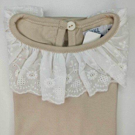 Remera Algodón beige Remera Algodón beige