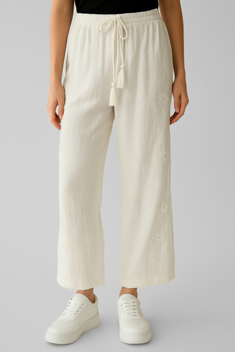 Pantalon Warnes Blanco