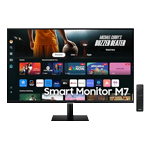 Monitor inteligente UHD negro de 32" M7 M70D
