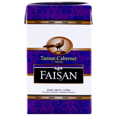 VINO FAISAN TETRA 1L TANNAT CABERNET VINO FAISAN TETRA 1L TANNAT CABERNET