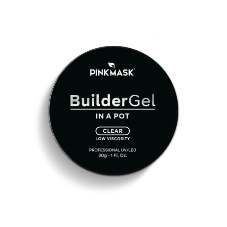 Pink Mask Gel De Construccion Builder In A Pot 30gr Clear