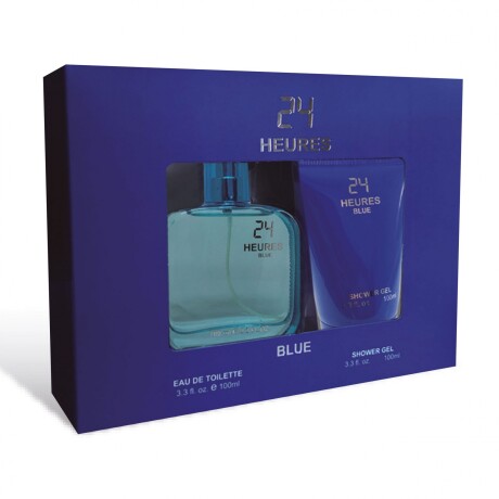 SET Casa pueblo 24 Heures- EDT + Shower Gel Blue