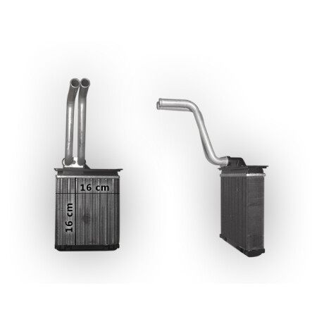 RADIADOR VOLKSWAGEN CALEFACCION GOL PARATI SAVEIRO G2 95/99 - RADIADOR VOLKSWAGEN CALEFACCION GOL PARATI SAVEIRO G2 95/99 -