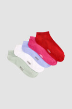 Medias cortas al tobillo en colores lisos Variante 41