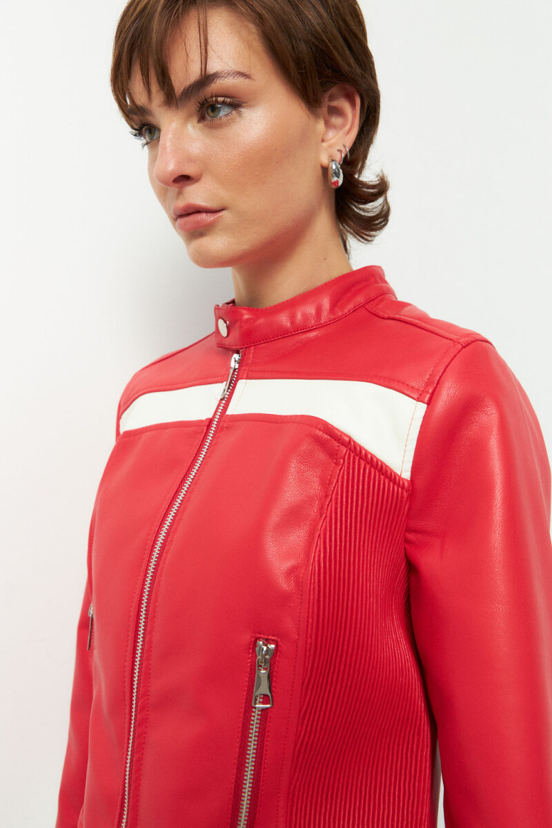 CAMPERA MATRIX Bordó