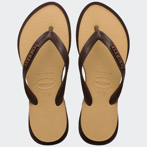 Ojotas Havaianas Top Point Fusion Marrón