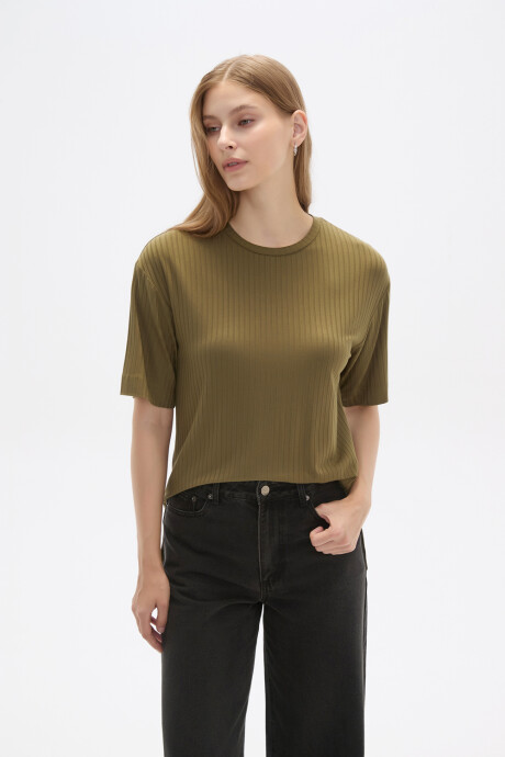 Remera Javid Verde Oliva